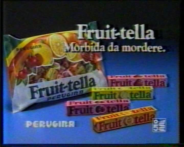 Fruittella: le piccole caramelle che ci conquistarono col sapore succoso — foto anni 80 e 90