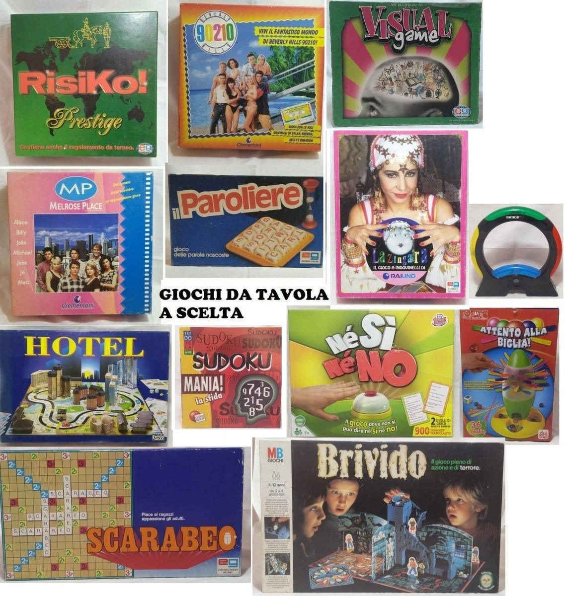 I giochi in scatola: quando bastava un tavolo e una domenica di pioggia per essere felici — foto anni 80 e 90