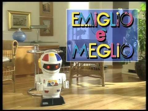 Emiglio è meglio: il robot maggiordomo per sognare il futuro — foto anni 80 e 90