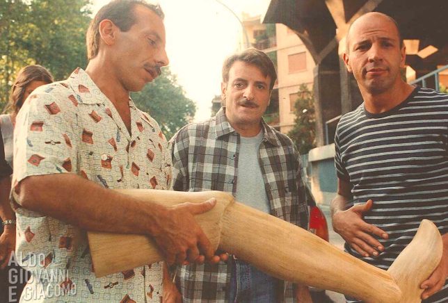 Aldo Giovanni e Giacomo: il trio che rivoluzionò la comicità italiana — foto anni 80 e 90
