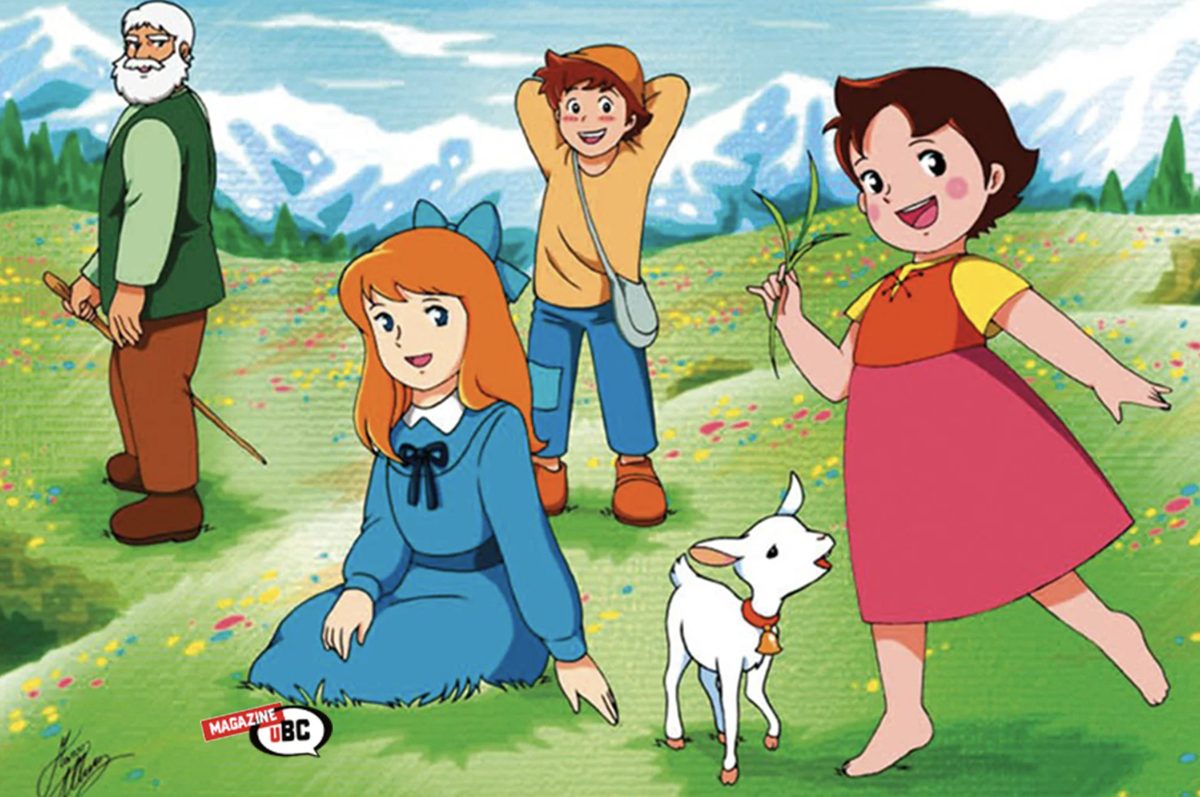 Heidi: la montagna, l'infanzia e il profumo del pane caldo — foto anni 80 e 90