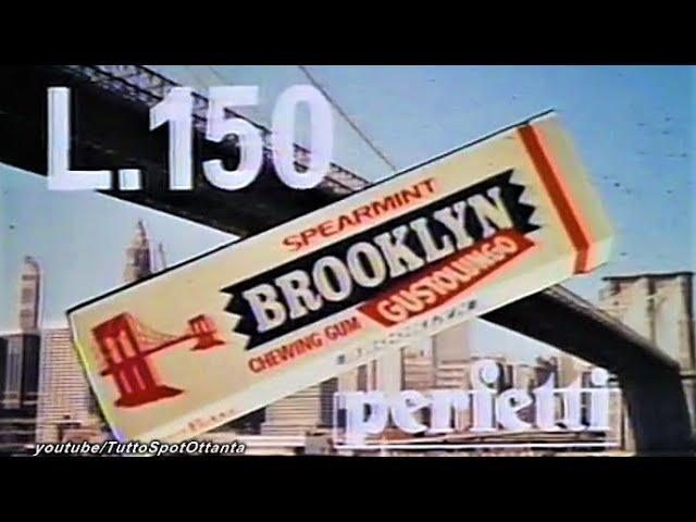 La gomma del ponte Brooklyn: menta, mito e magia da astuccio — foto anni 80 e 90