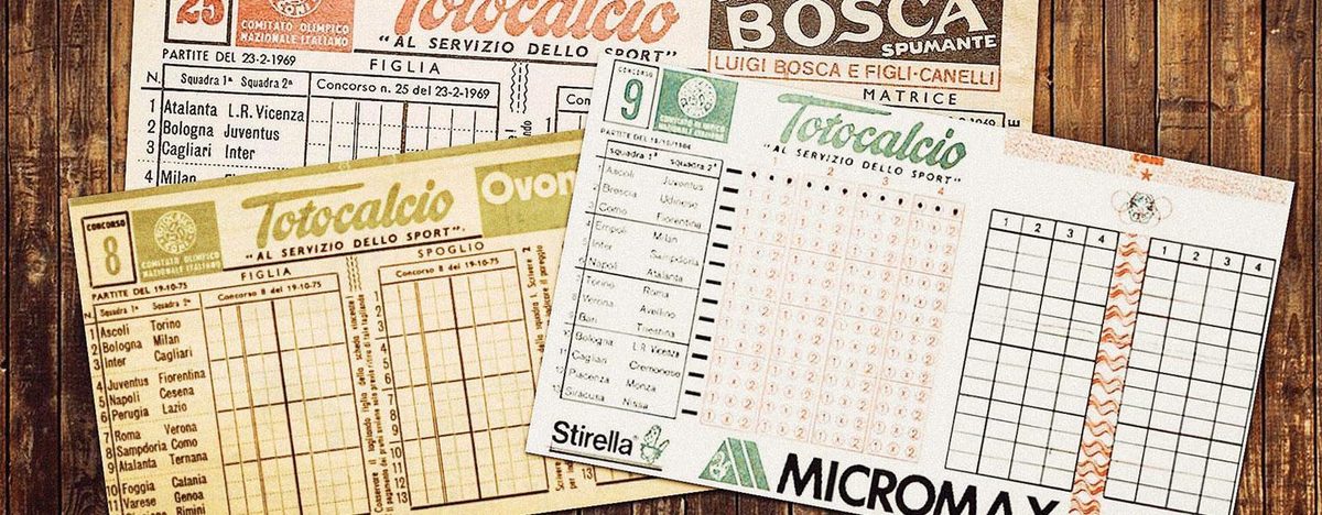1 X 2 e l'Italia sognava con una schedina — foto anni 80 e 90