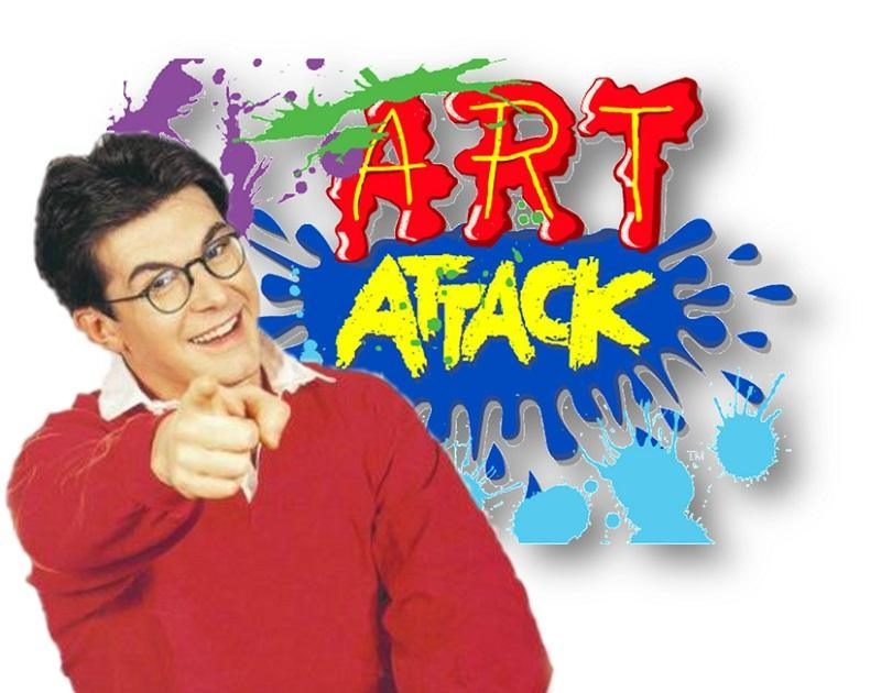 Art Attack: quando la creatività entrava in casa dalla TV — foto anni 80 e 90