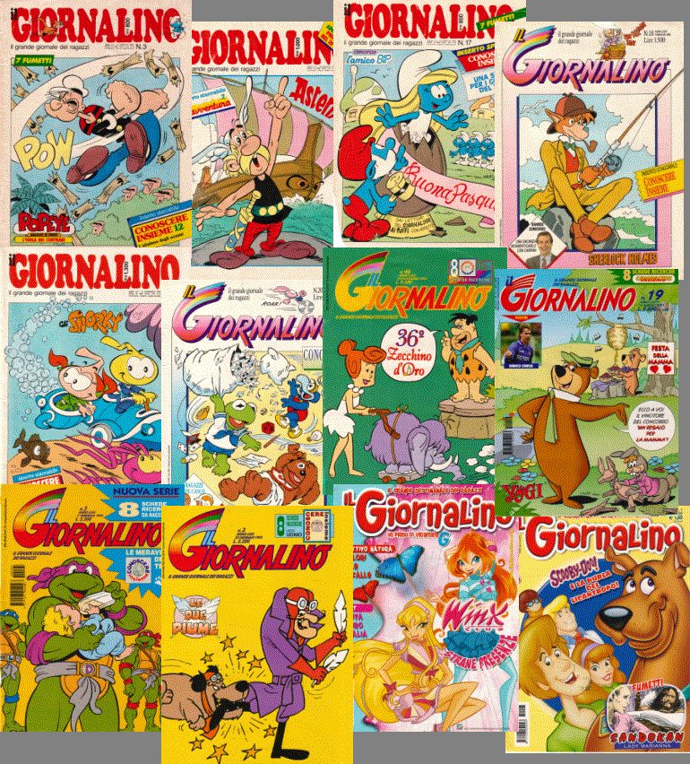 Giornalino dei piccoli: ogni settimana l'attesa e la corsa in edicola — foto anni 80 e 90