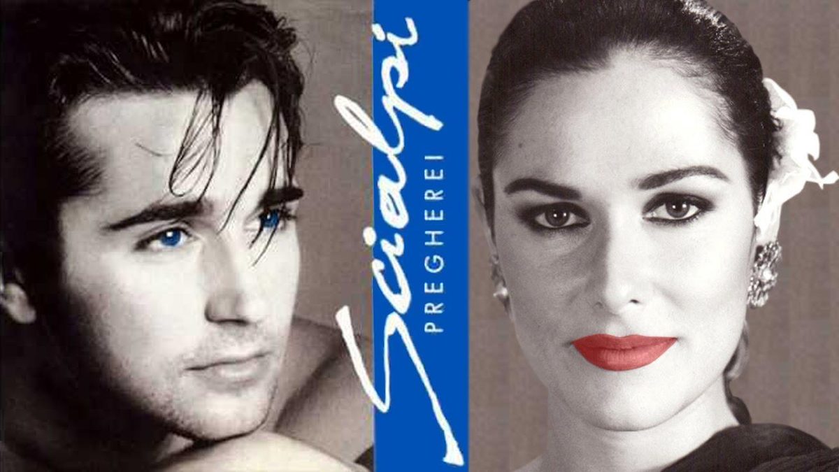 Pregherei - Scialpi e Scarlett (1988) — foto anni 80 e 90