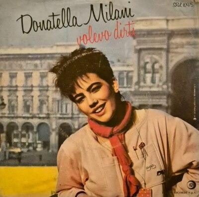 Volevo dirti - Donatella Milani (1983) — foto anni 80 e 90