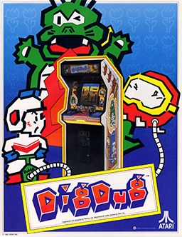 Dig Dug: il minatore che gonfiava i mostri — foto anni 80 e 90