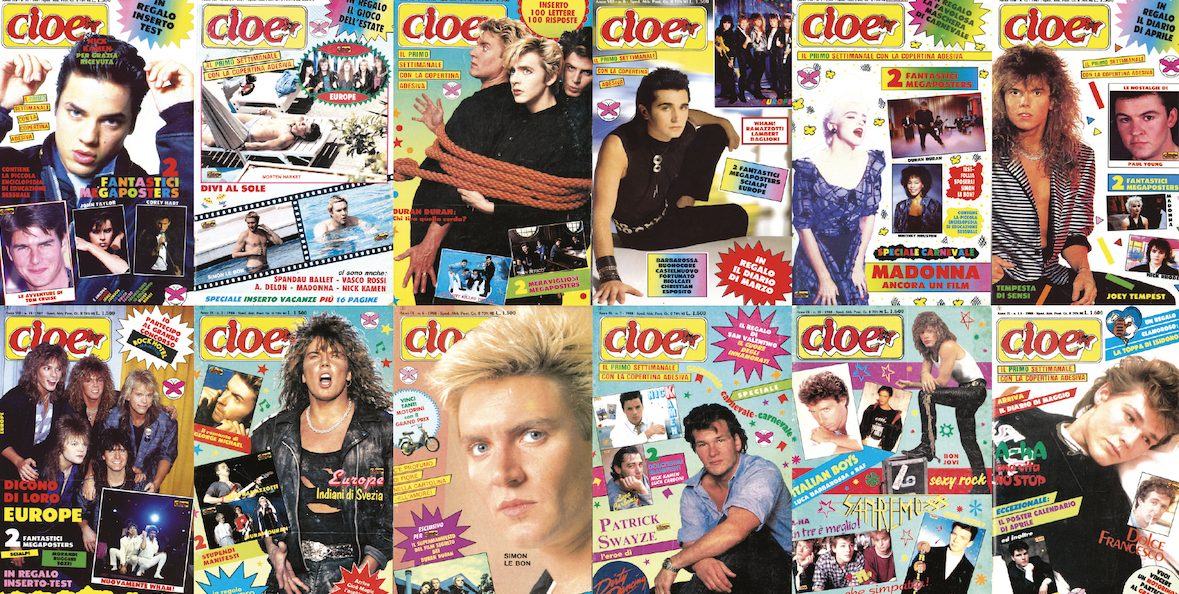 Cioè: la rivista che ci ha insegnato a sognare, amare… e tagliare le pagine — foto anni 80 e 90