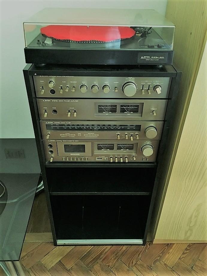 Stereo nel salotto: il centro musicale della casa italiana — foto anni 80 e 90