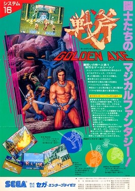 Golden Axe: il barbaro, l'amazzone e il nano contro Death Adder — foto anni 80 e 90