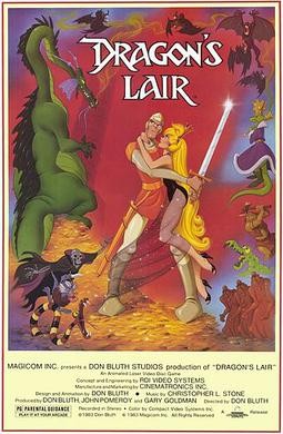 Dragon's Lair: il cartone animato giocabile di Don Bluth — foto anni 80 e 90