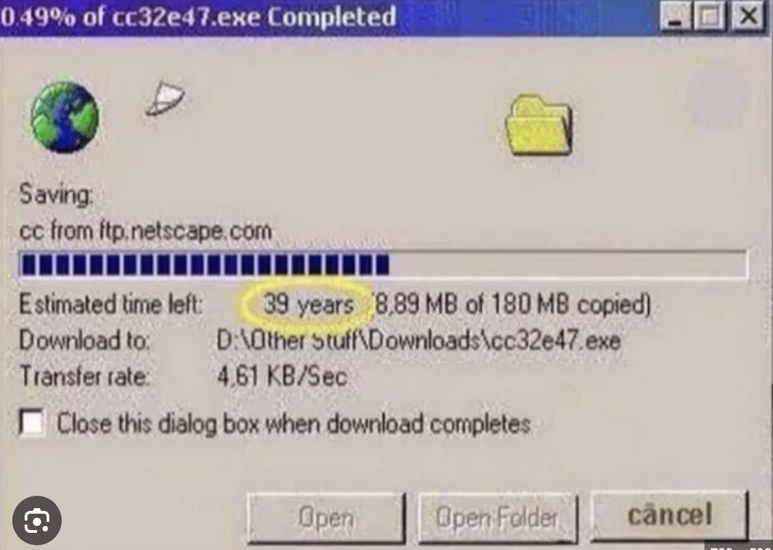 Ore di attesa per scaricare un'immagine: quando internet faceva soffrire — foto anni 80 e 90