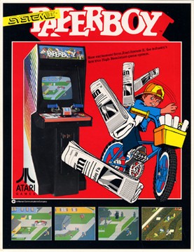 Paperboy: il ragazzo dei giornali in bicicletta — foto anni 80 e 90