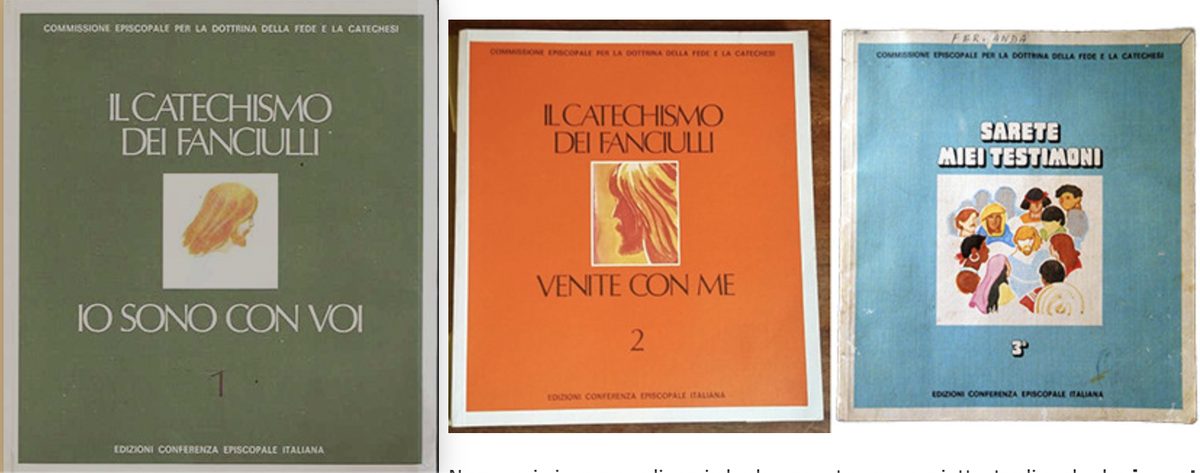 Il catechismo dei fanciulli: quando la fede si imparava sui libri — foto anni 80 e 90